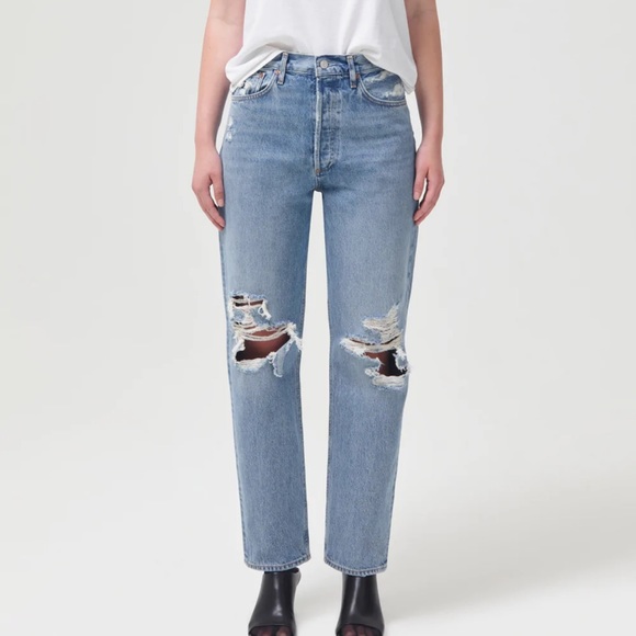 AGOLDE 90’s MID RISE LOOSE FIT Jeans 26 - Picture 2 of 13